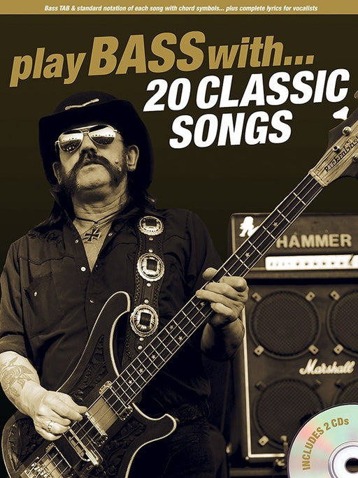 Play Bass with 20 Classic Songs