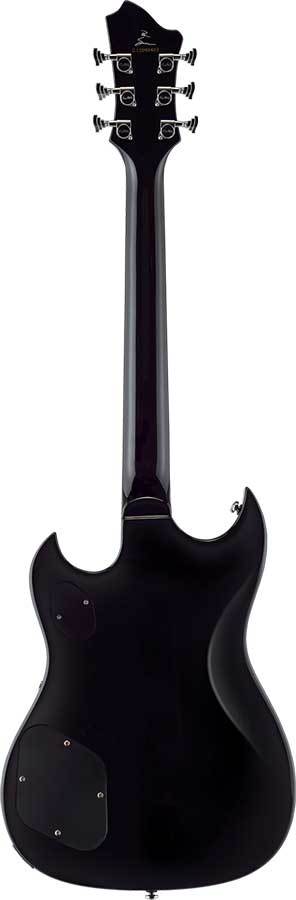 Hagstrom Pat Smear Signature Guitar in Black Gloss