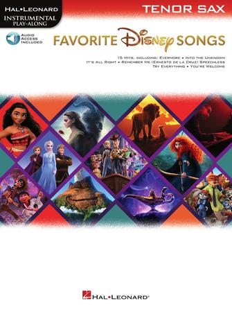 Favorite Disney Songs Instrumental Play-Along [Audio Online]