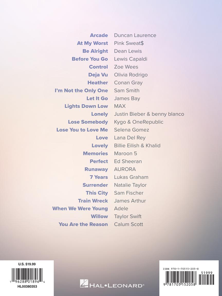 Soft Pop Sheet Music Collection PVG