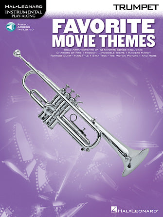 Favorite Movie Themes Instrumental Play-Along [Audio Online]