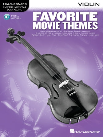 Favorite Movie Themes Instrumental Play-Along [Audio Online]