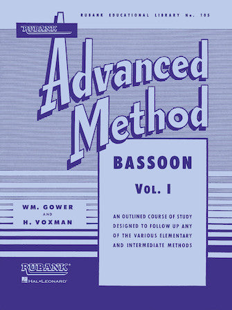 Rubank Advanced Method - Bassoon Vol. 1