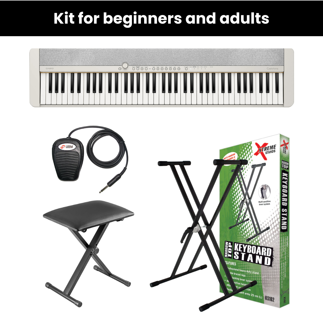 Casiotone 76 Key Keyboard CT-S1-76 Beginner's Kit (2 Colours)
