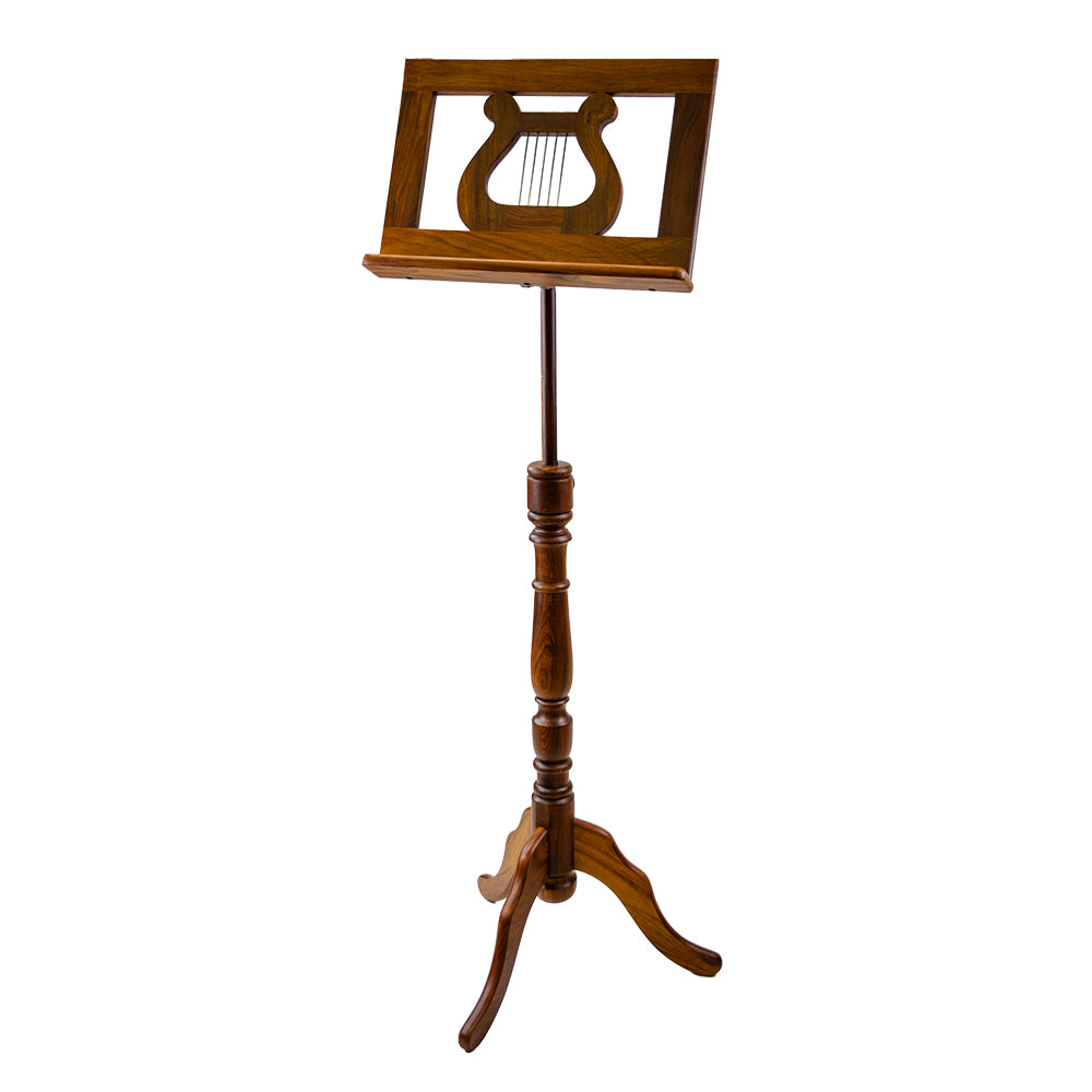 Wooden Music Stand-Rosewood Regency