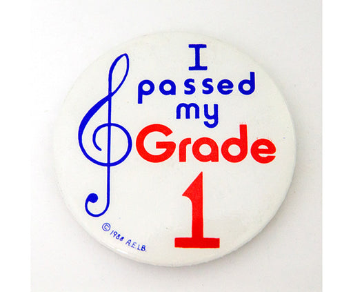 "I Passed My Grade" Badge Gift
