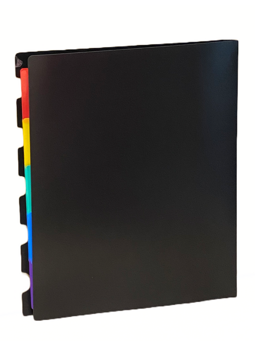 20 Clear Sheet Easy Annotation Music Folder Rainbow Tabs