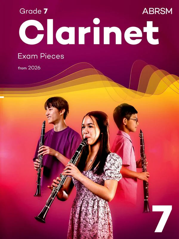 ABRSM Clarinet Exam Pieces 2026 Score/Part (7 Grades)