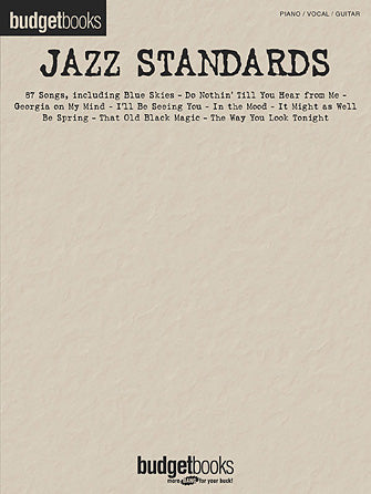 Budget Books - Jazz Standards