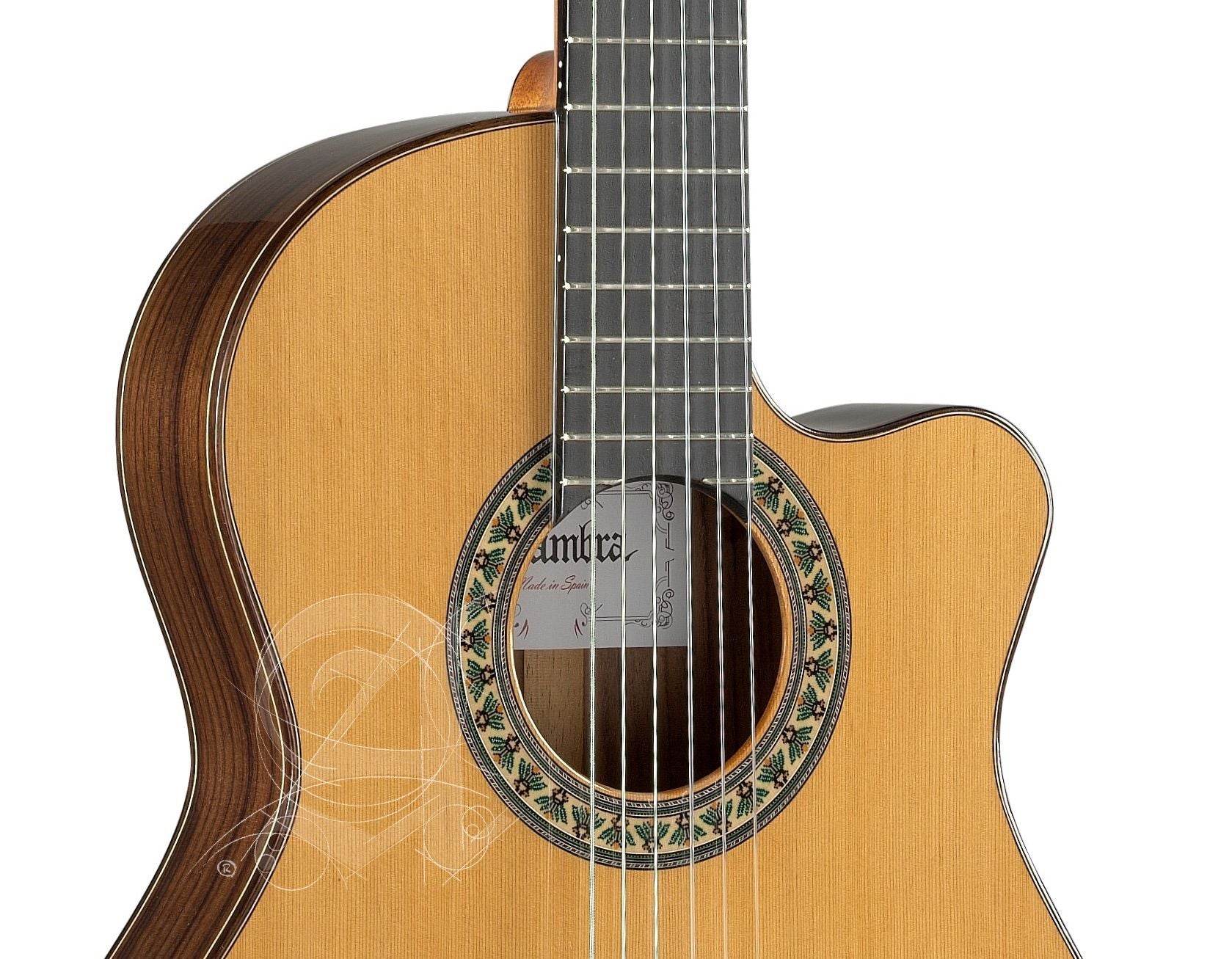 Alhambra 5P 7/8 Size Classical Guitar Slim Body with Pickup