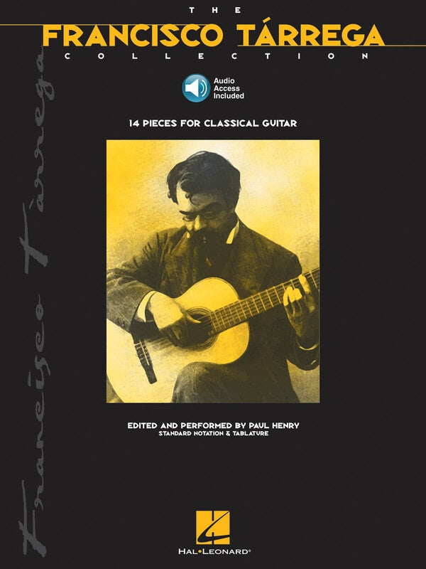 The Francisco Tarrega Collection Classical Guitar Book