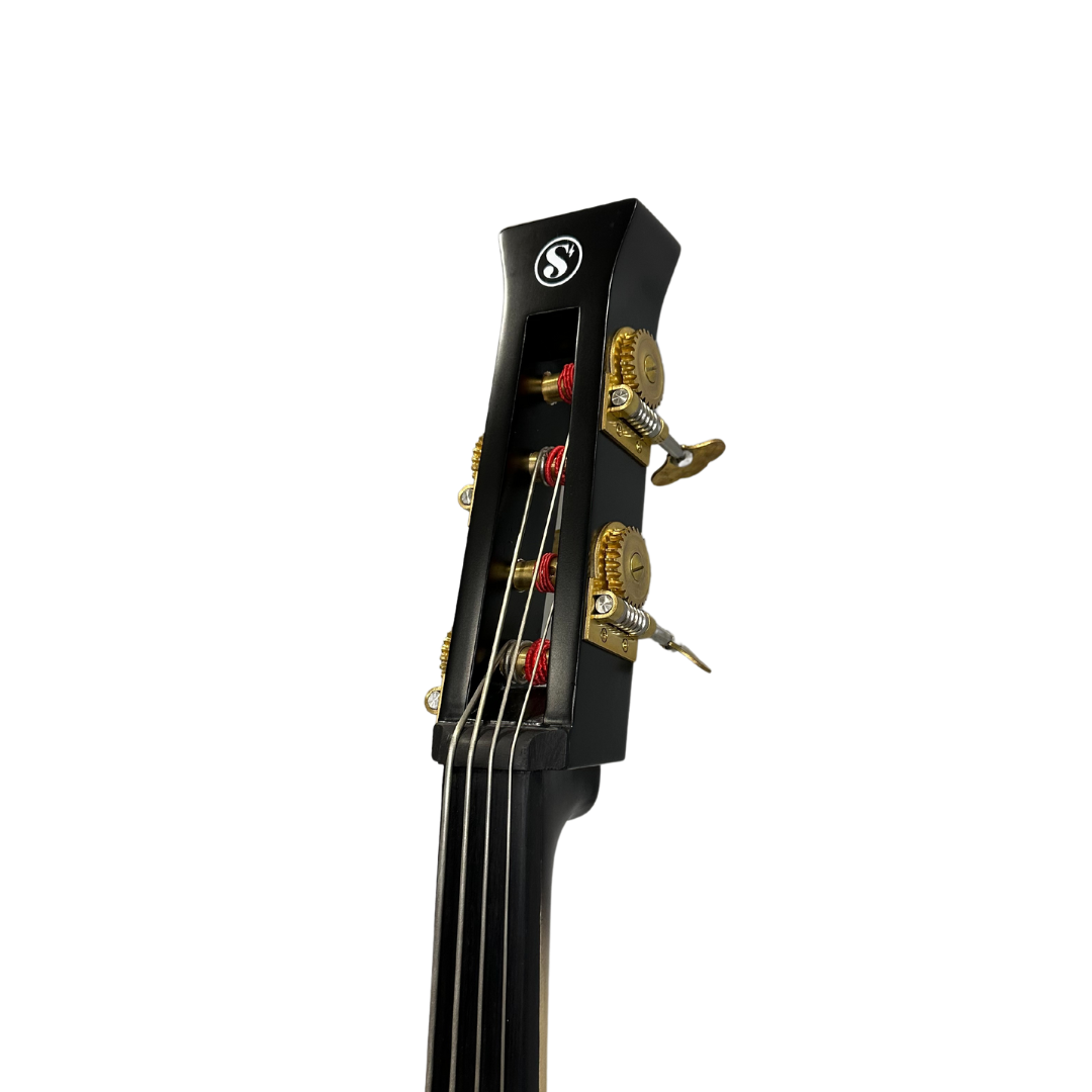 Sonic Strings Turbo Series Electric Double Upright Bass Outfit Abyss