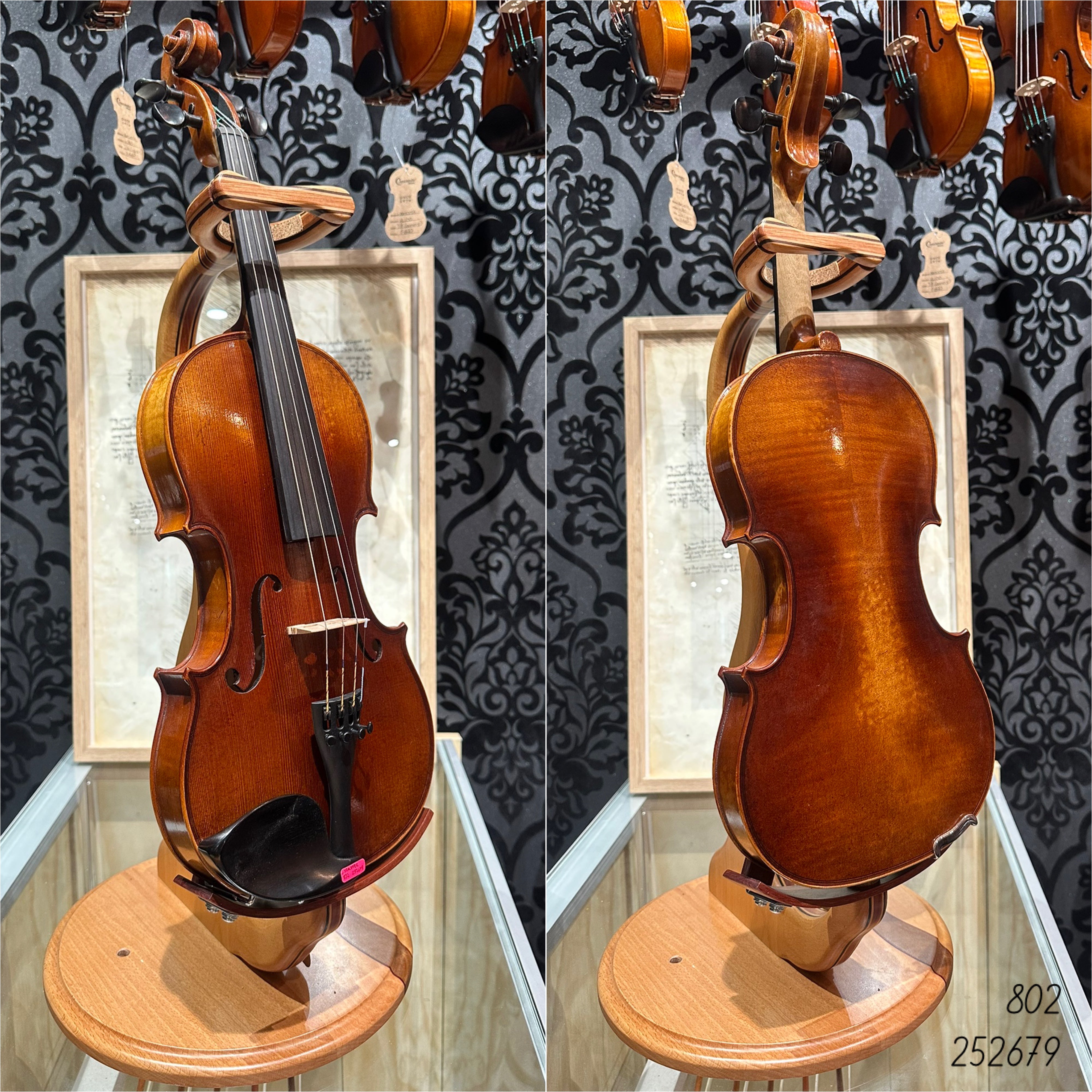 Johann Stauffer #802EAV Violin 4/4 Germany Antique Varnish