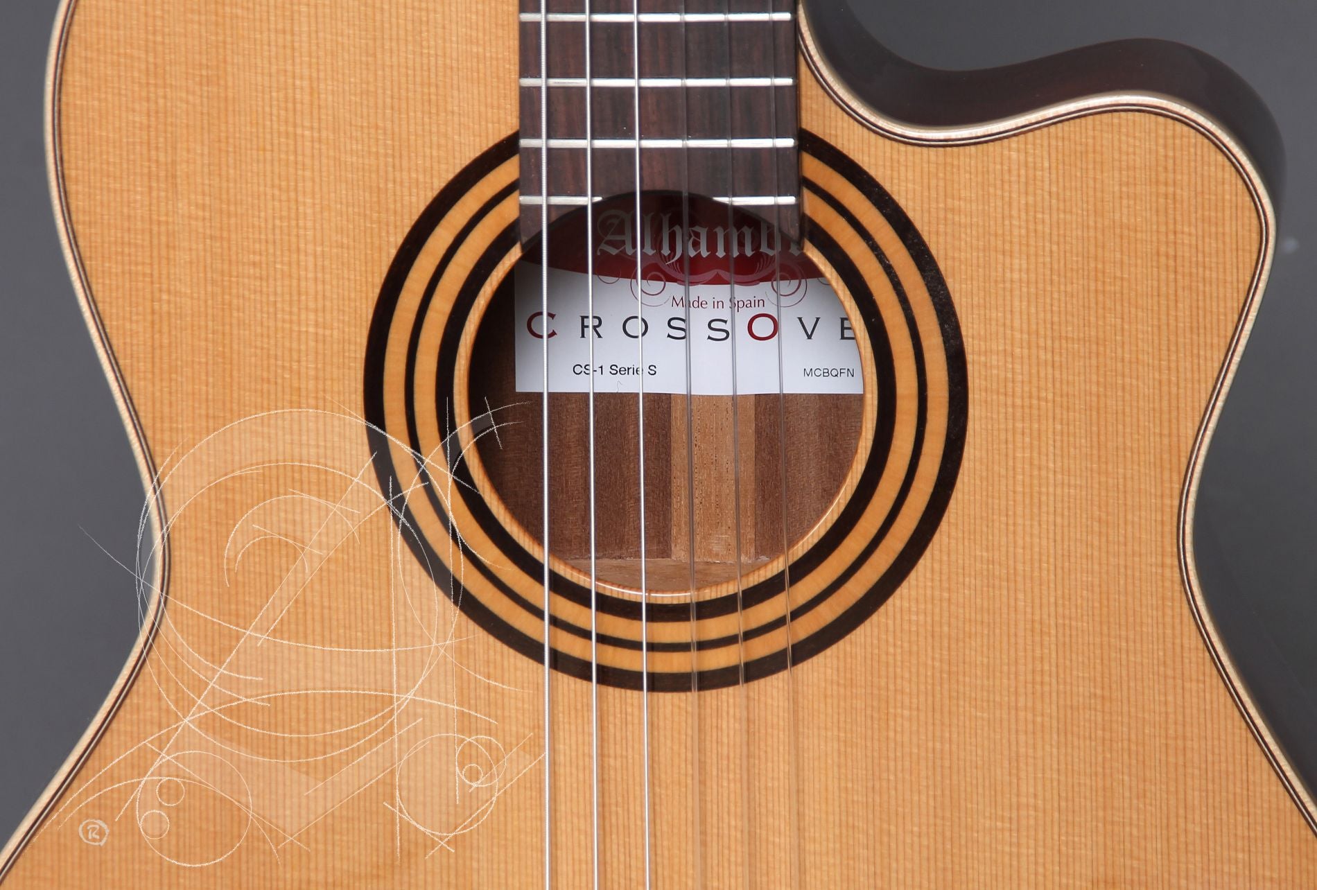 Alhambra Crossover CS-1 CW Classical Guitar with Pickup