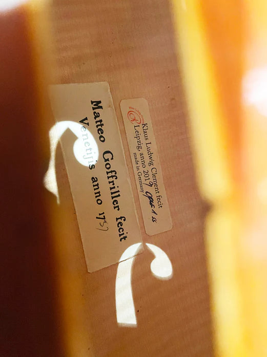 Klaus Clement C10 Goffriller 1727 Opus 1 Cello Leipzig Germany 2019