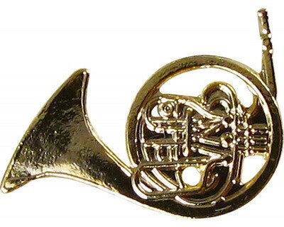 Mini Classical Brass Music Instrument Metal Pin (4 options)