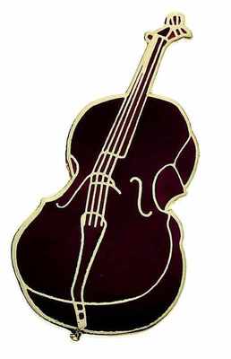 Mini Classical String Music Instrument Pin (4 options)
