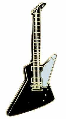 Mini Contemporary Guitars Music Instrument Pin (6 options)
