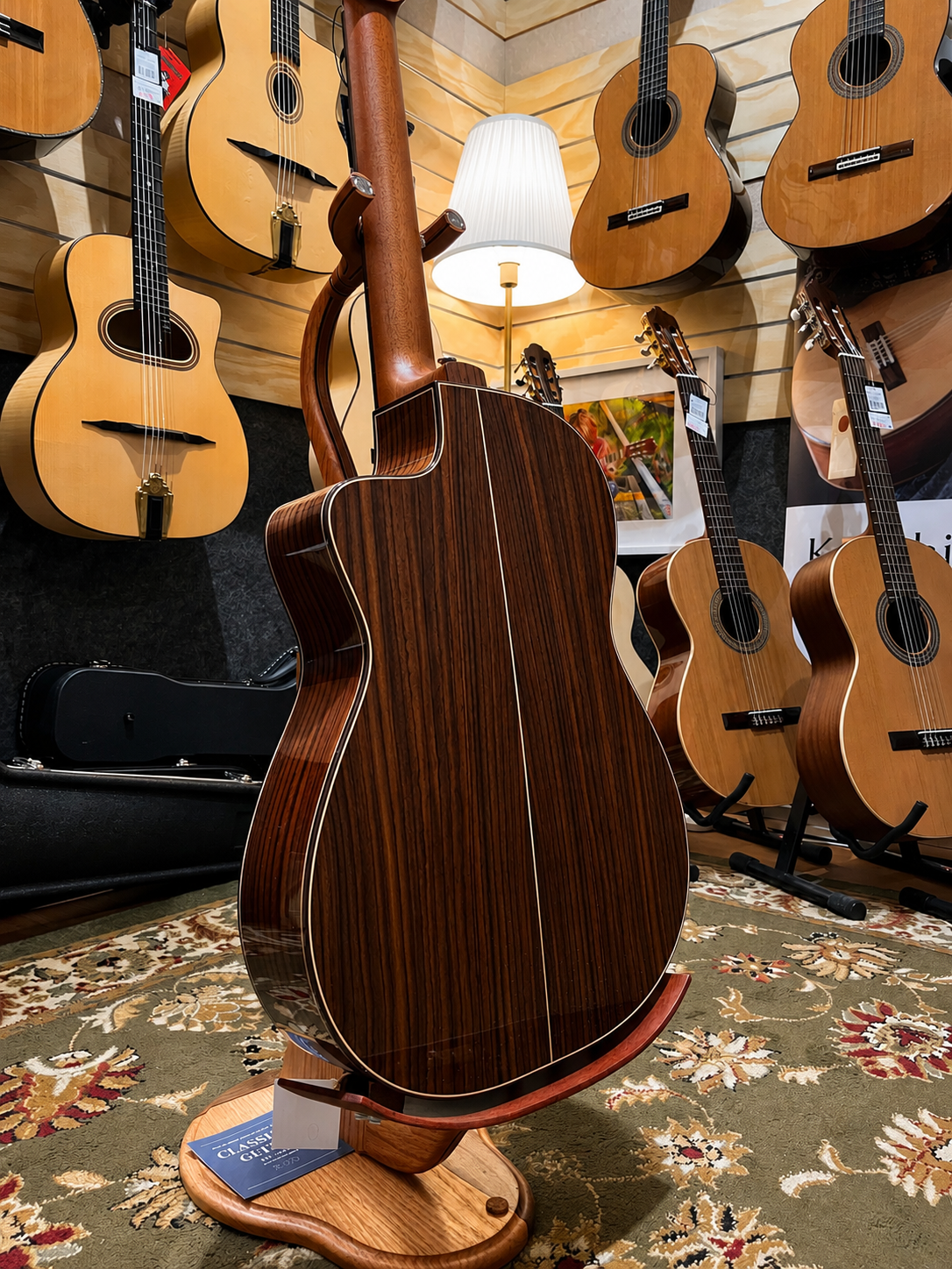 Altamira Fusion FZ-2 Classical Guitar Spruce Rosewood Pickup