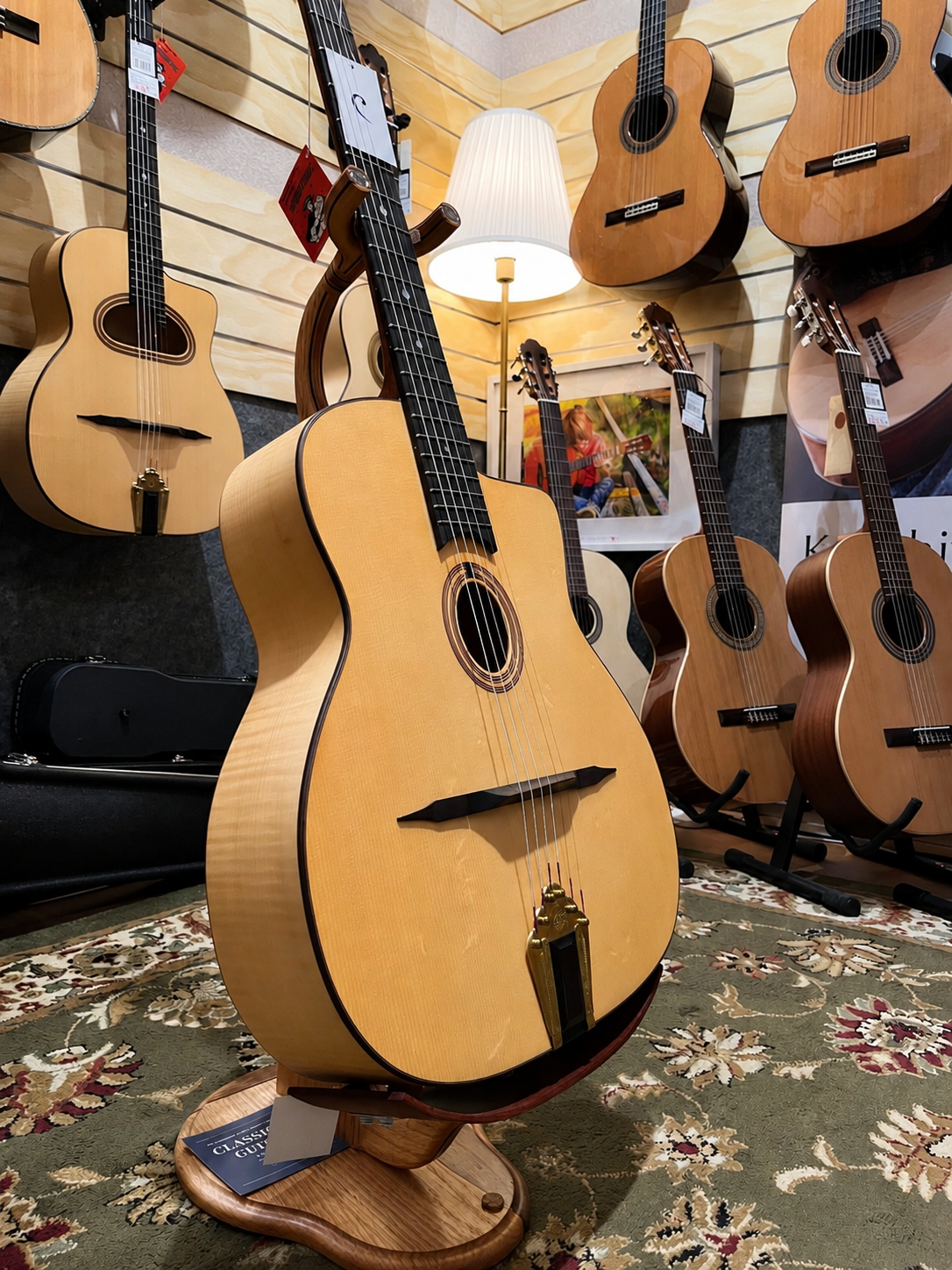 Altamira M Spruce Solid Top Gypsy Jazz Guitar