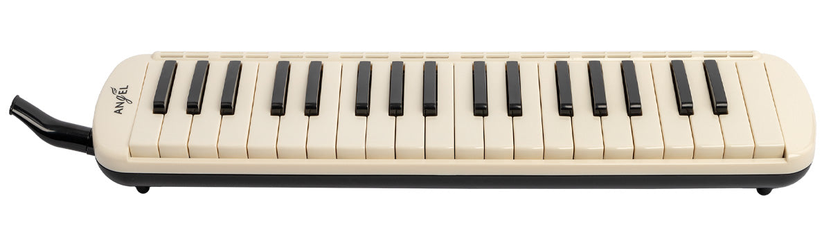 Angel 37 Note Melodica Vintage White