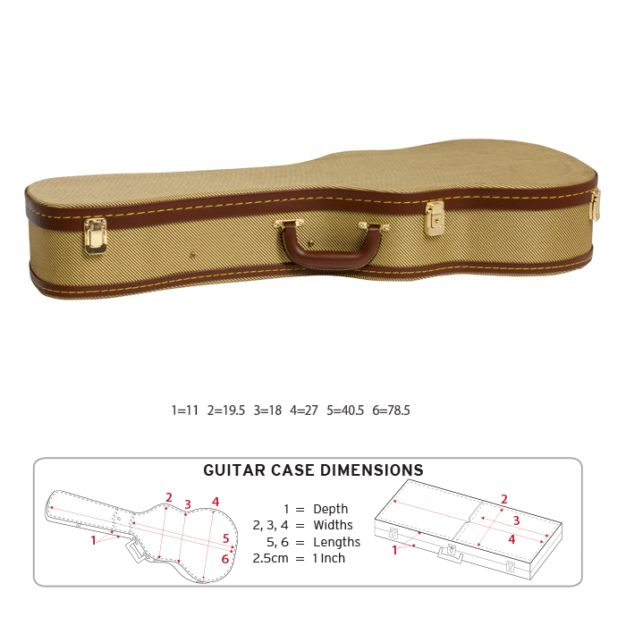 Xtreme HC464 Bass Ukulele Case