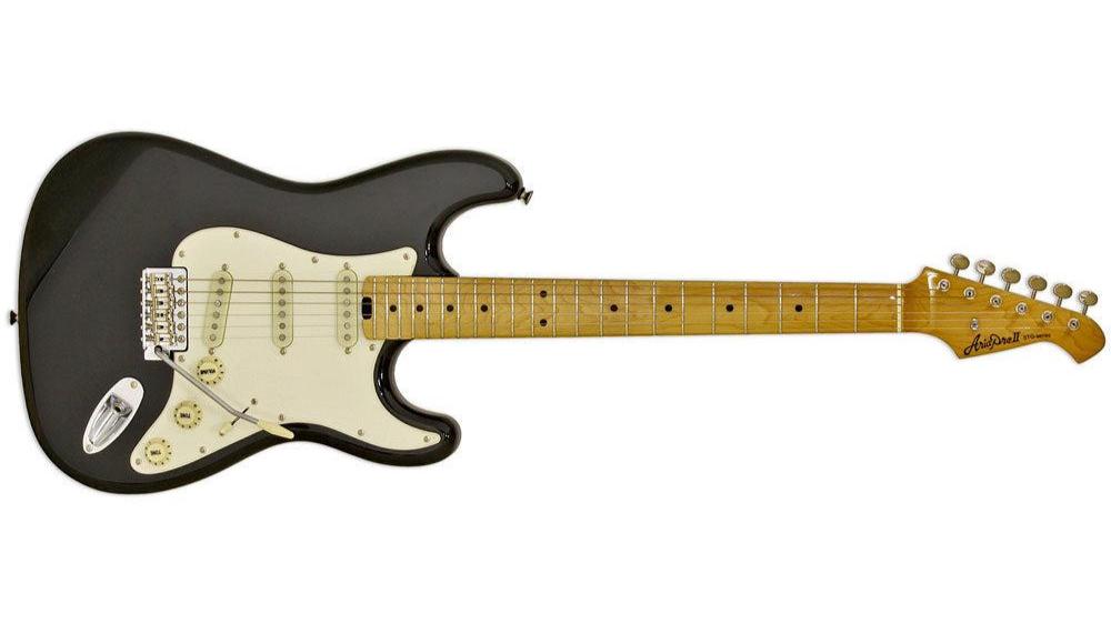 Aria STG-57 Electric Guitar in Black