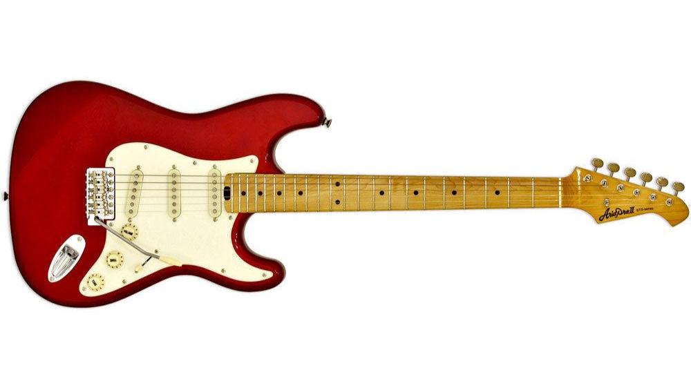 Aria STG-57 Electric Guitar in Candy Apple Red
