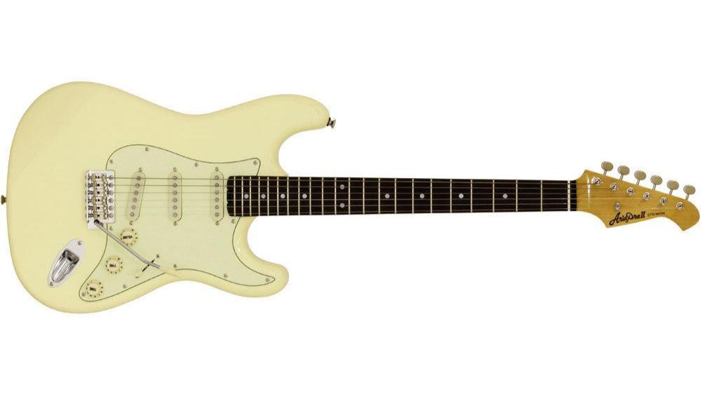 Aria STG-62 Electric Guitar in Vintage White