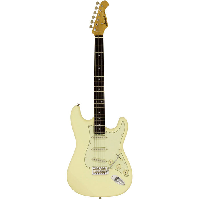 Aria STG-62 Electric Guitar in Vintage White
