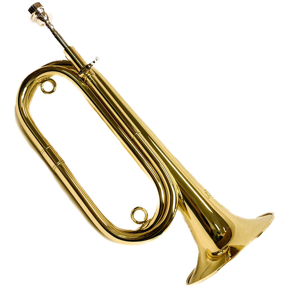 J Michael TR152A Bugle (Bb) in Clear Lacquer Finish