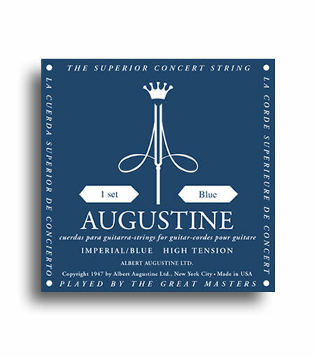 Augustine Imperial Blue Strings - High Tension Trebles / High Tension Basses