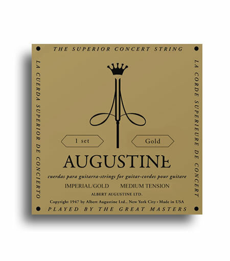 Augustine Imperial Gold Strings - High Tension Trebles / Medium Tension Basses
