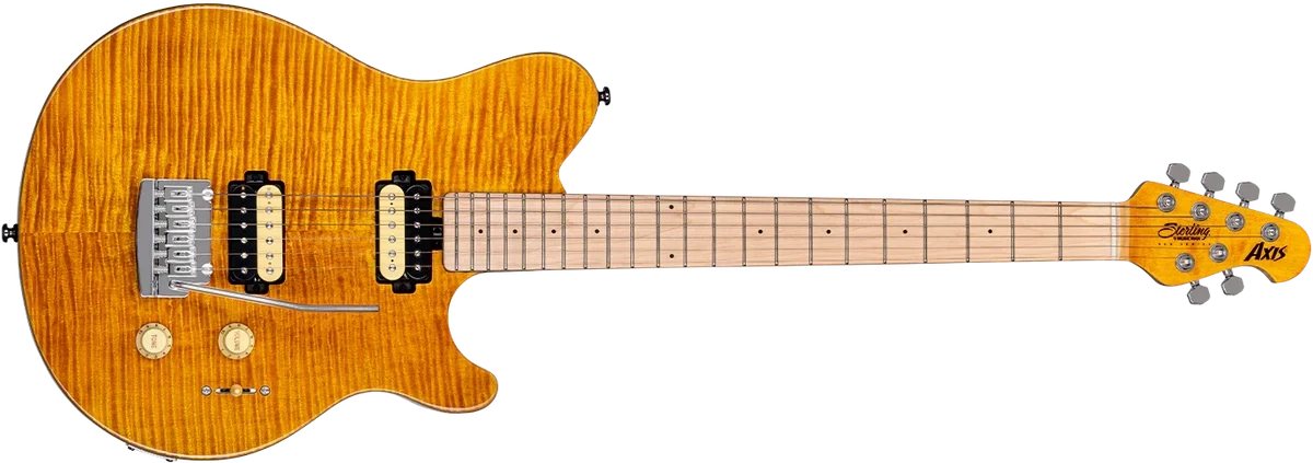 Sterling by Music Man Axis AX3FM Flame Maple Electric Guitar