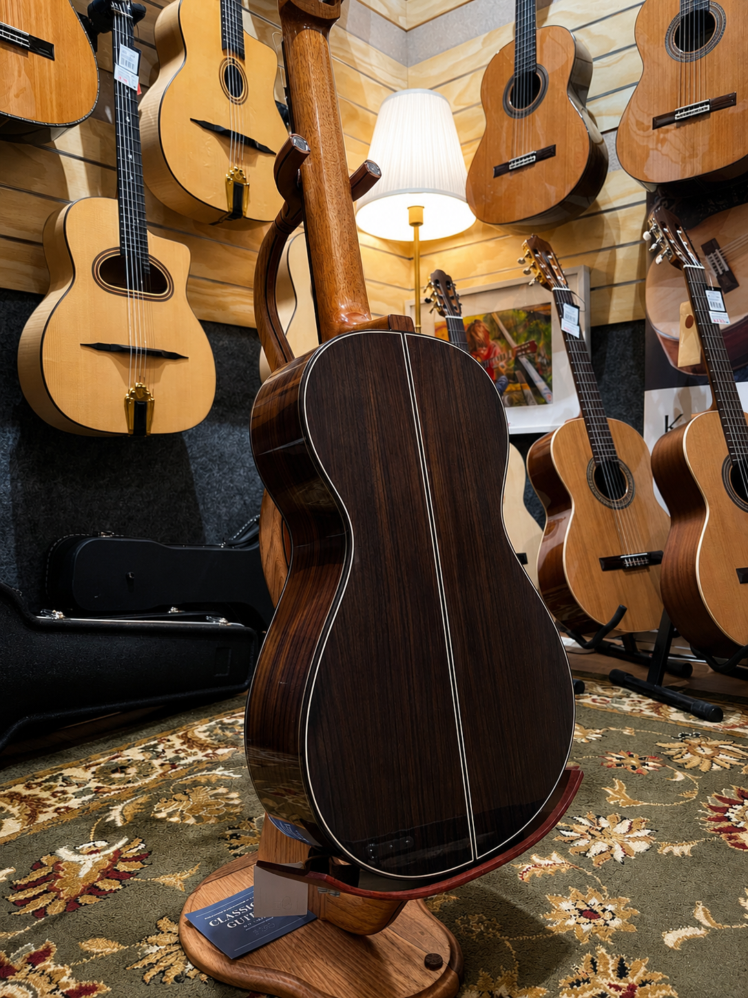 ORION Solid Top 19th Century Replica Model Classical Guitar