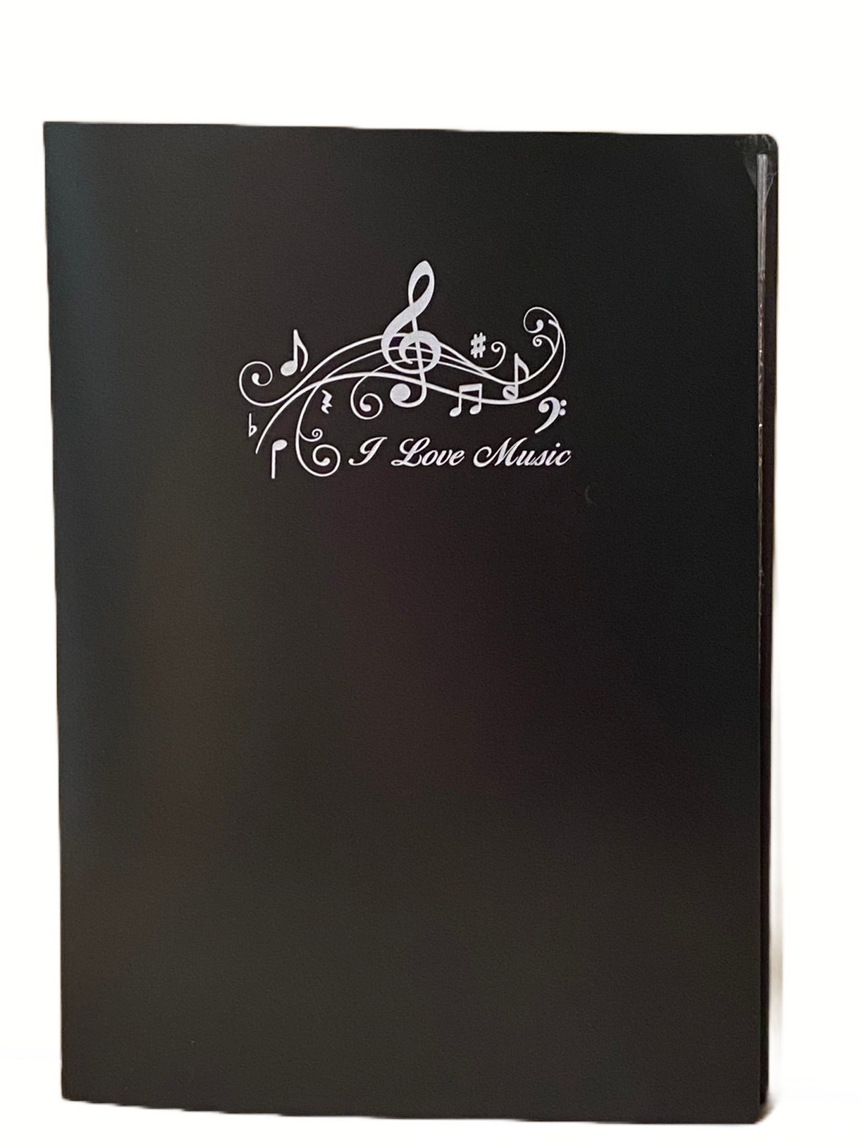 Music Notes File Folder 20 Clear Sheet Easy Annotation Music Folder Sliver Notes — Crescendo ...