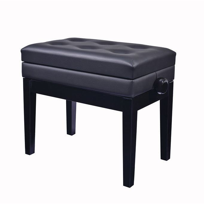 QEP Deluxe Height Adjustable w/ Storage Piano Bench CHY-PJ007