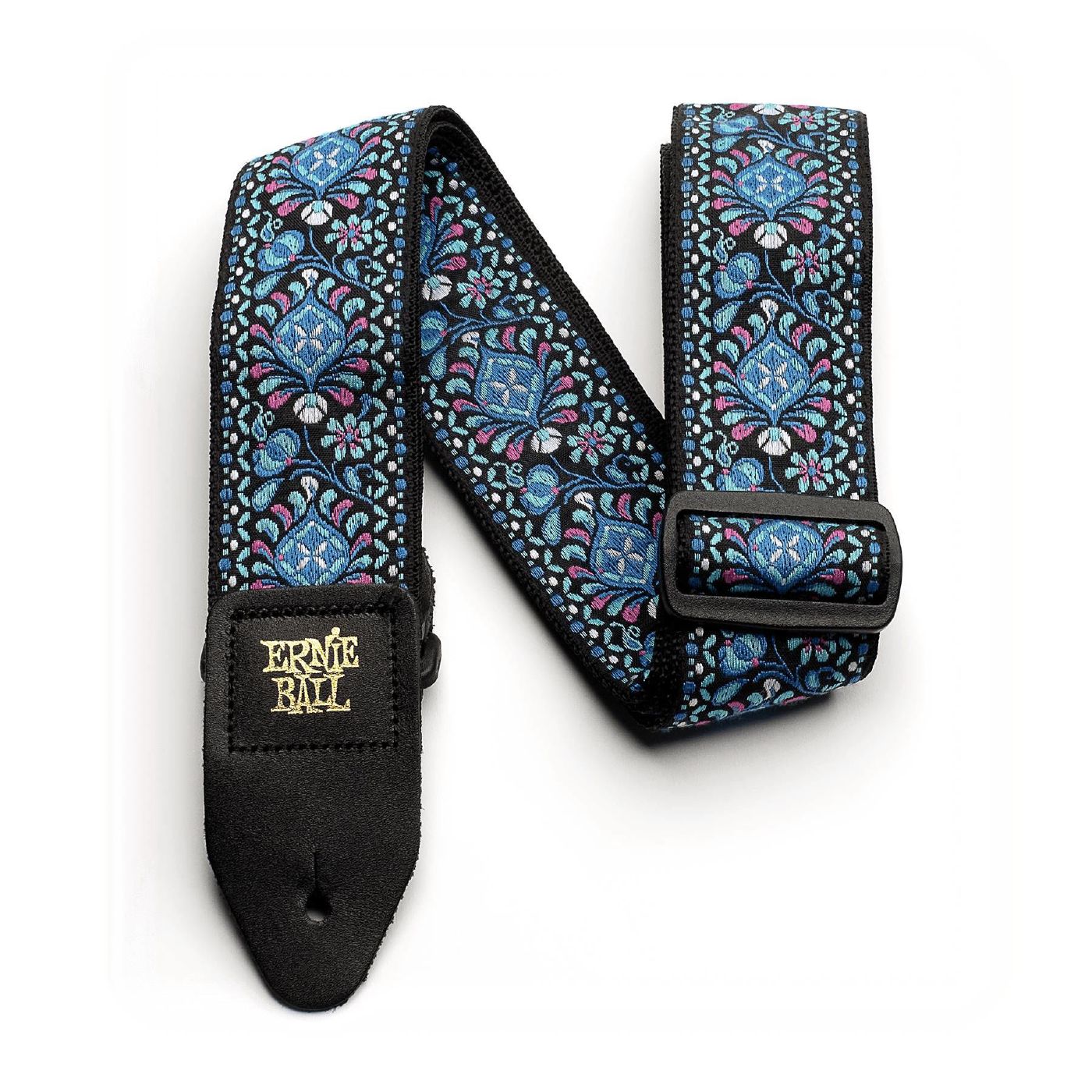 Ernie Ball Indigo Orchid Woven Jacquard Guitar Strap