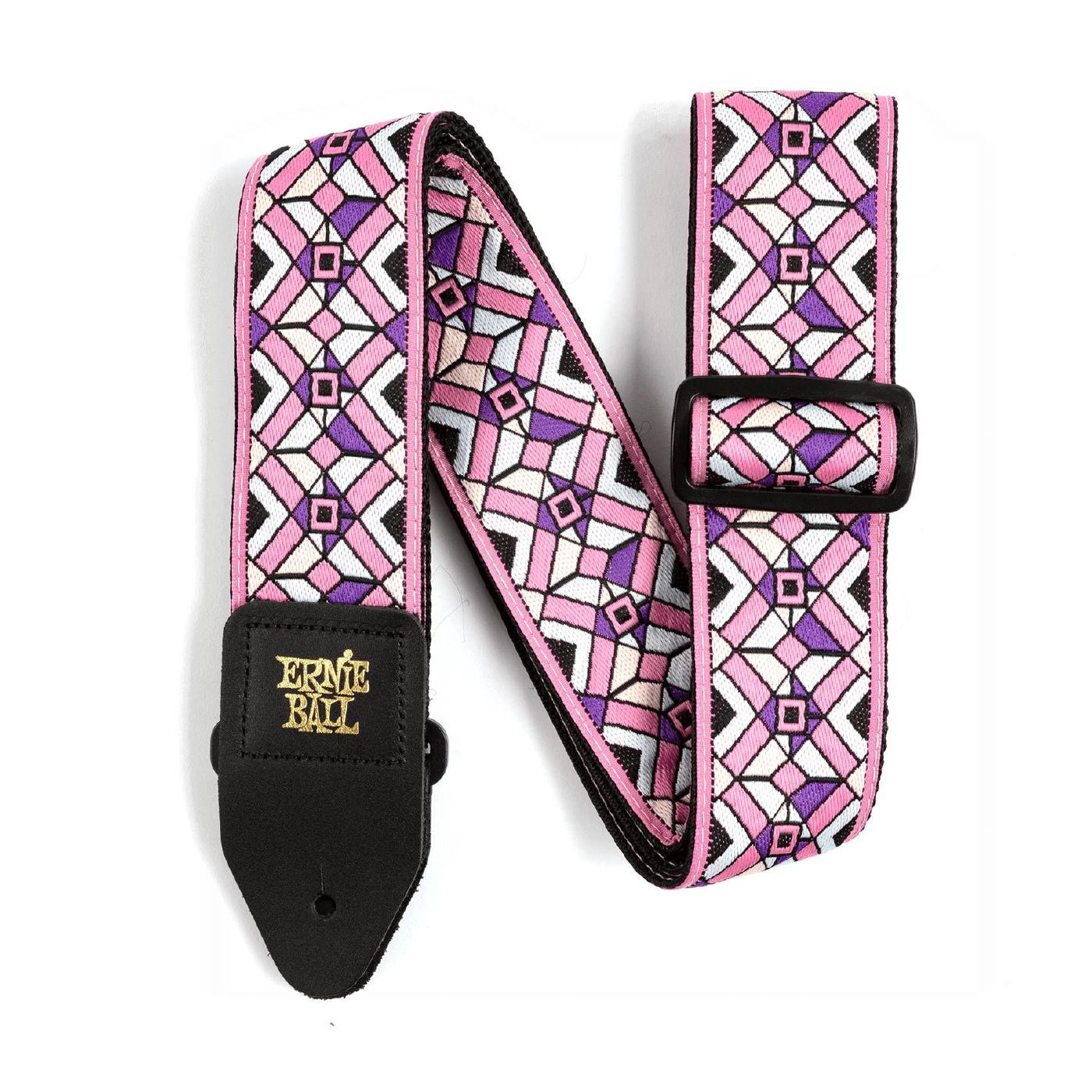 Ernie Ball Kaleidoscope Pink Jacquard Guitar Strap