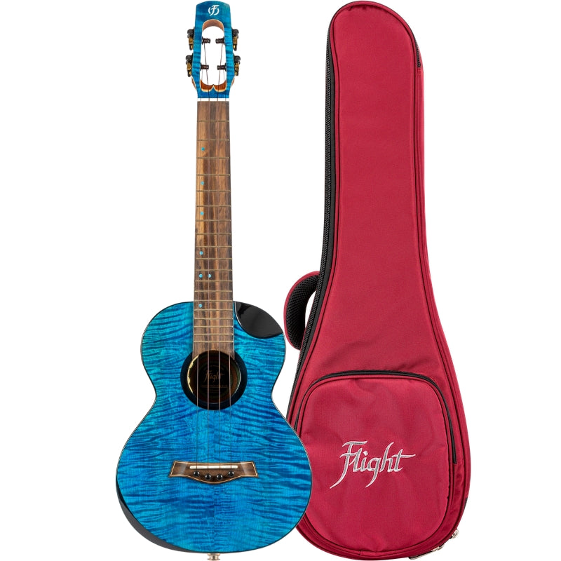 Flight Comet Blue Tenor Ukulele Pickup