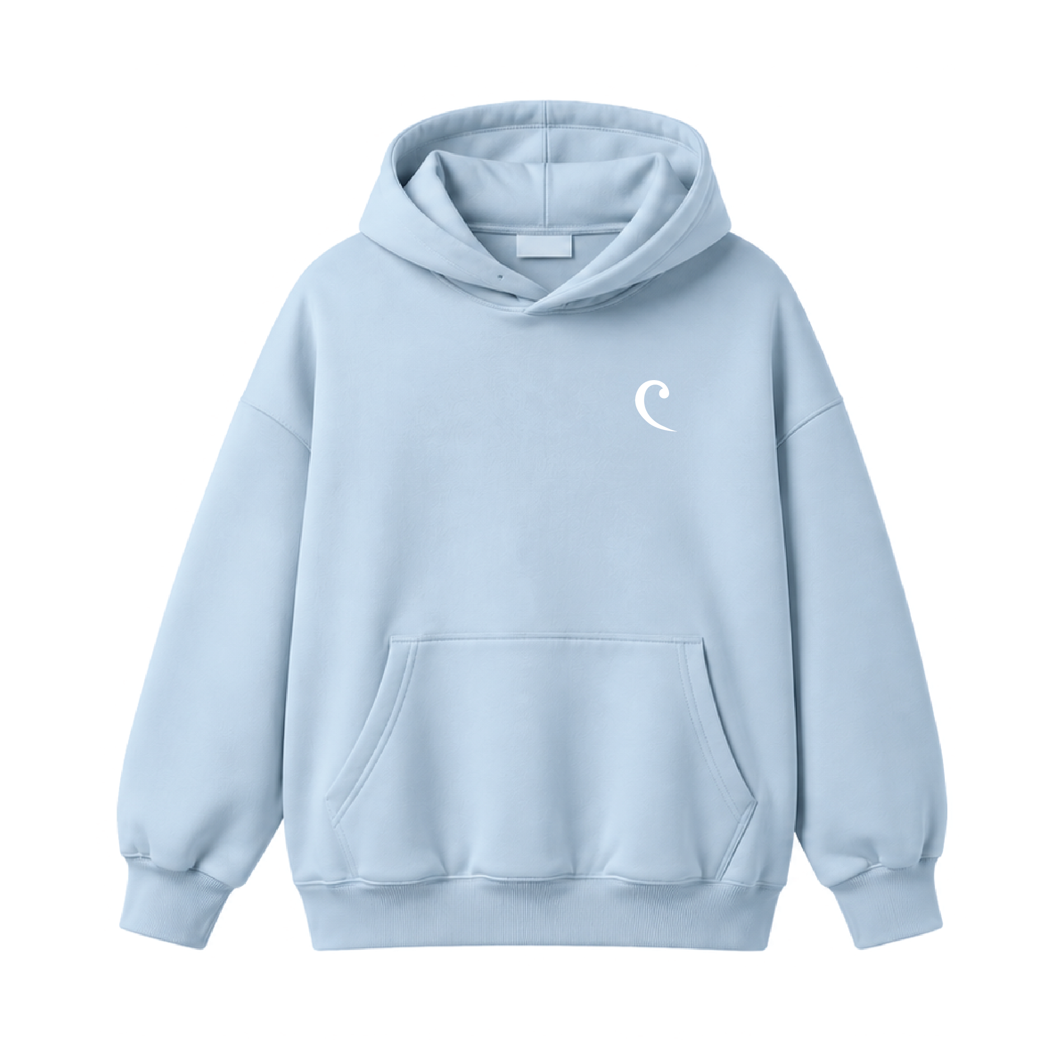 Crescendo Hoodie Powder Blue Collective Collection (8 sizes)
