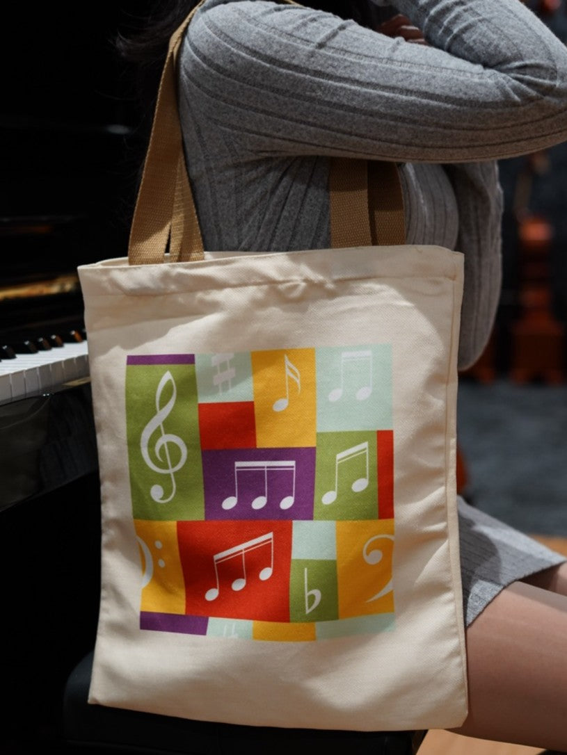 Colourful Music Tote