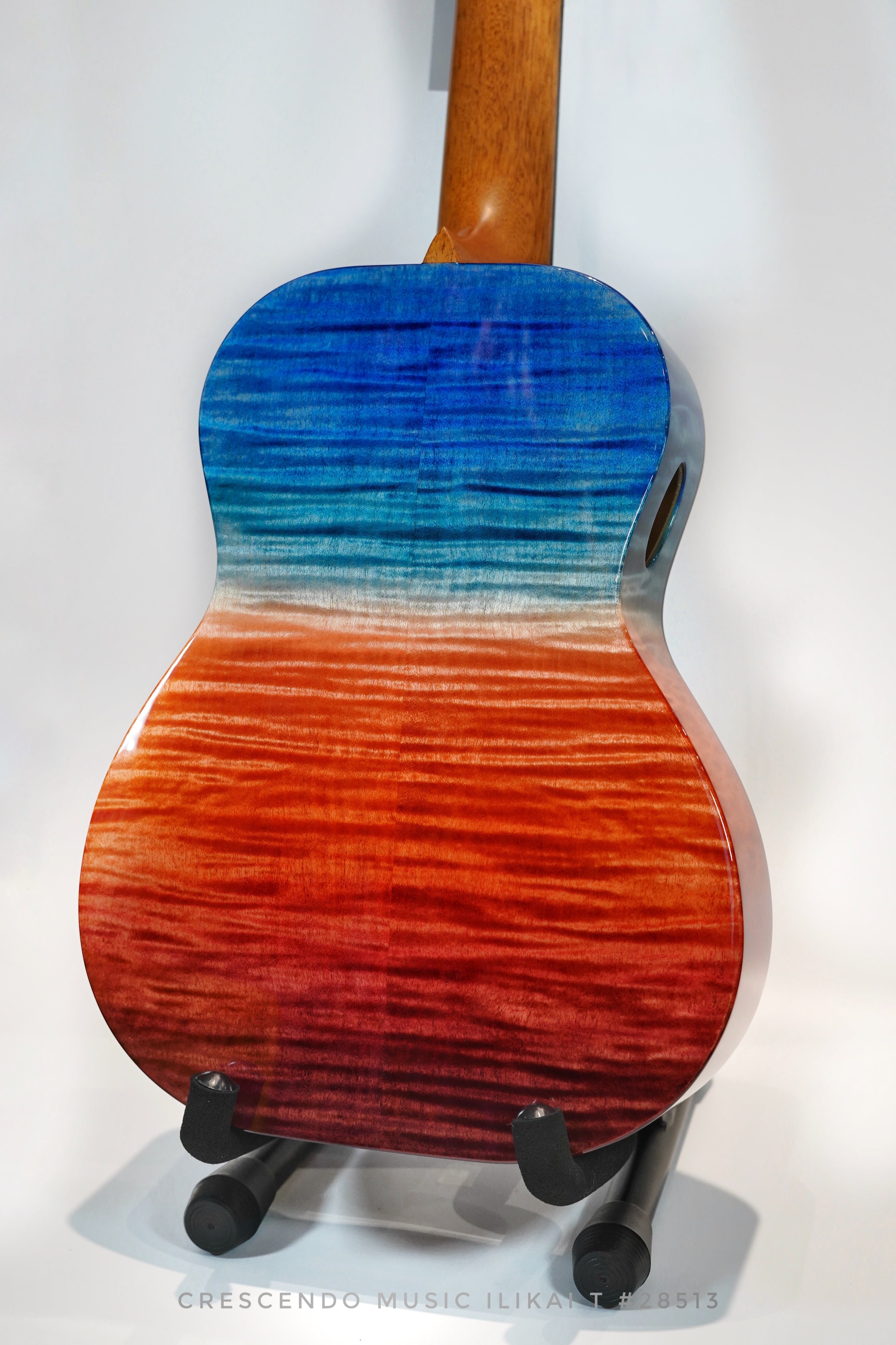 Kanilea 'Ilikai T Quilted Maple Tenor Ukulele with Case