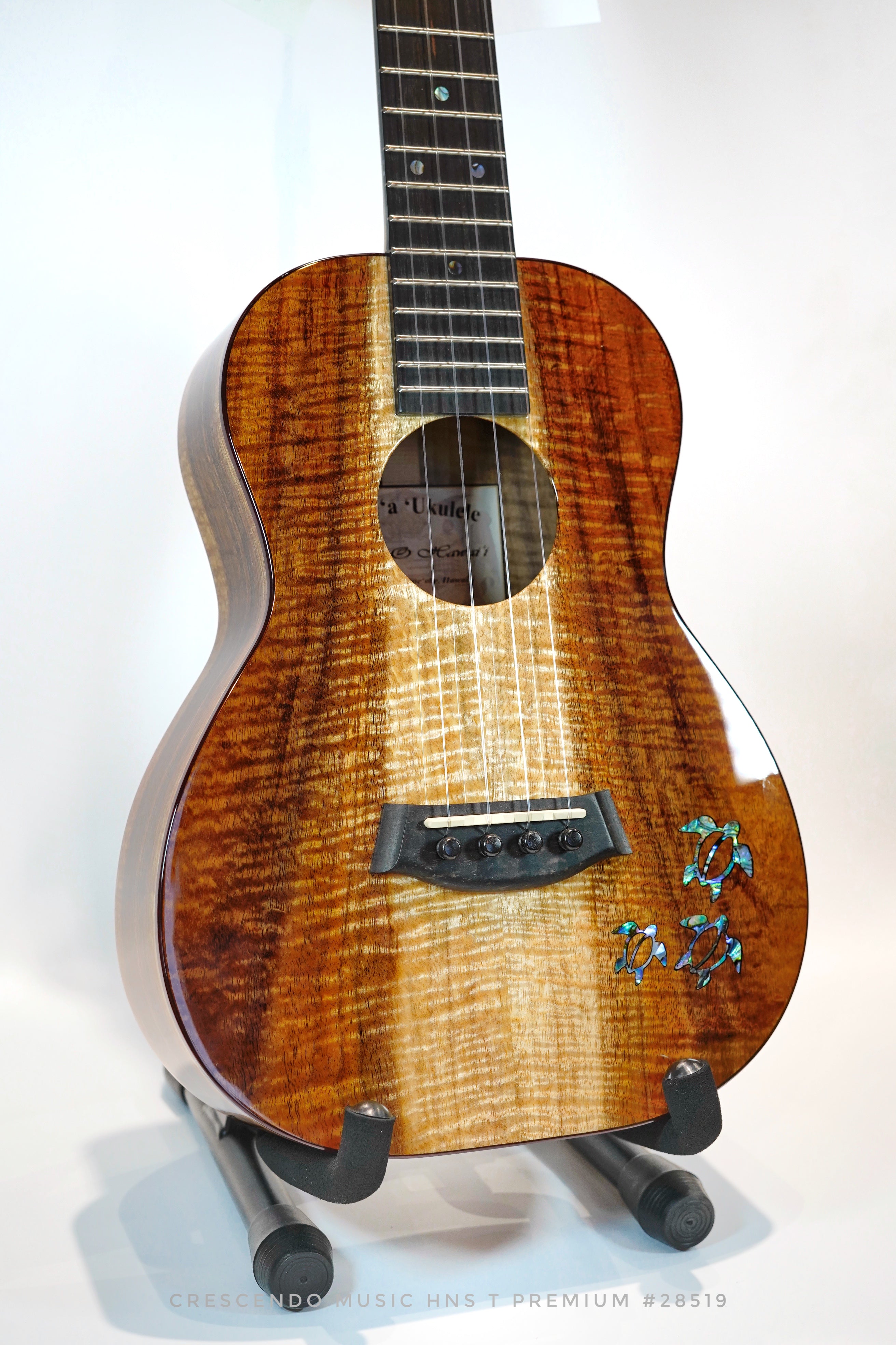Kanilea HNS T 'Turtles' Tenor Ukulele with Case (Wood Options Available)