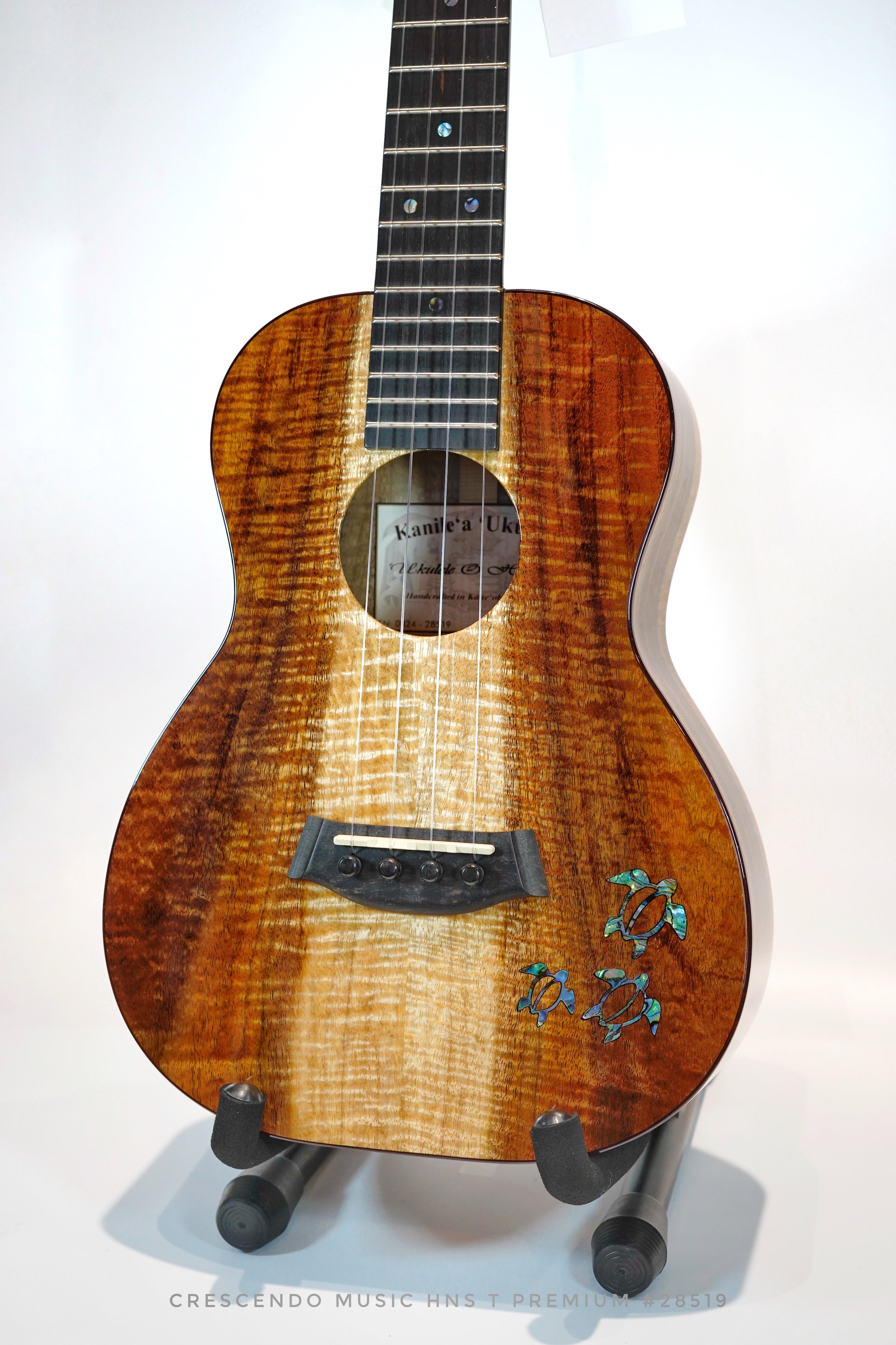 Kanilea HNS T 'Turtles' Tenor Ukulele with Case (Wood Options Available)