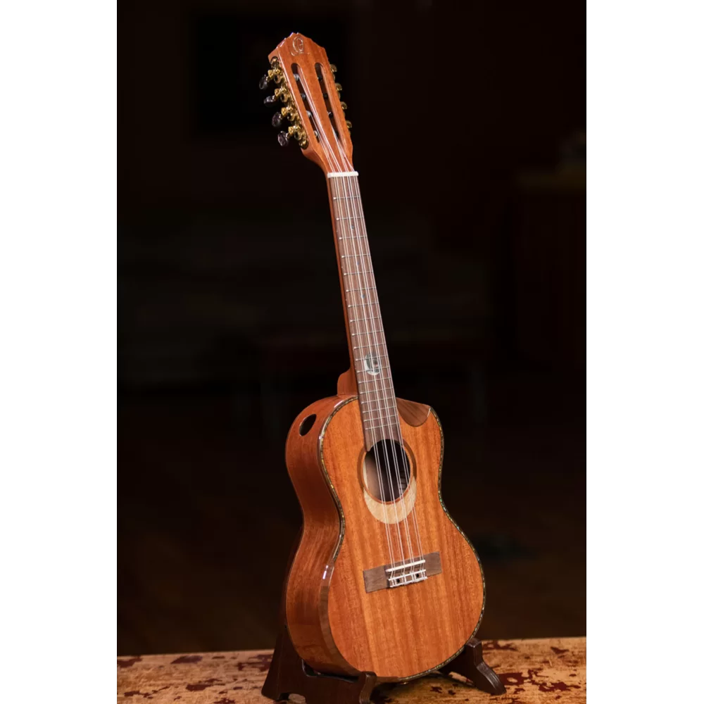 Ortega Eclipse Tenor 8 String Ukulele Solid Mahogany