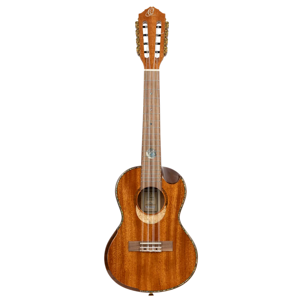 Ortega Eclipse Tenor 8 String Ukulele Solid Mahogany