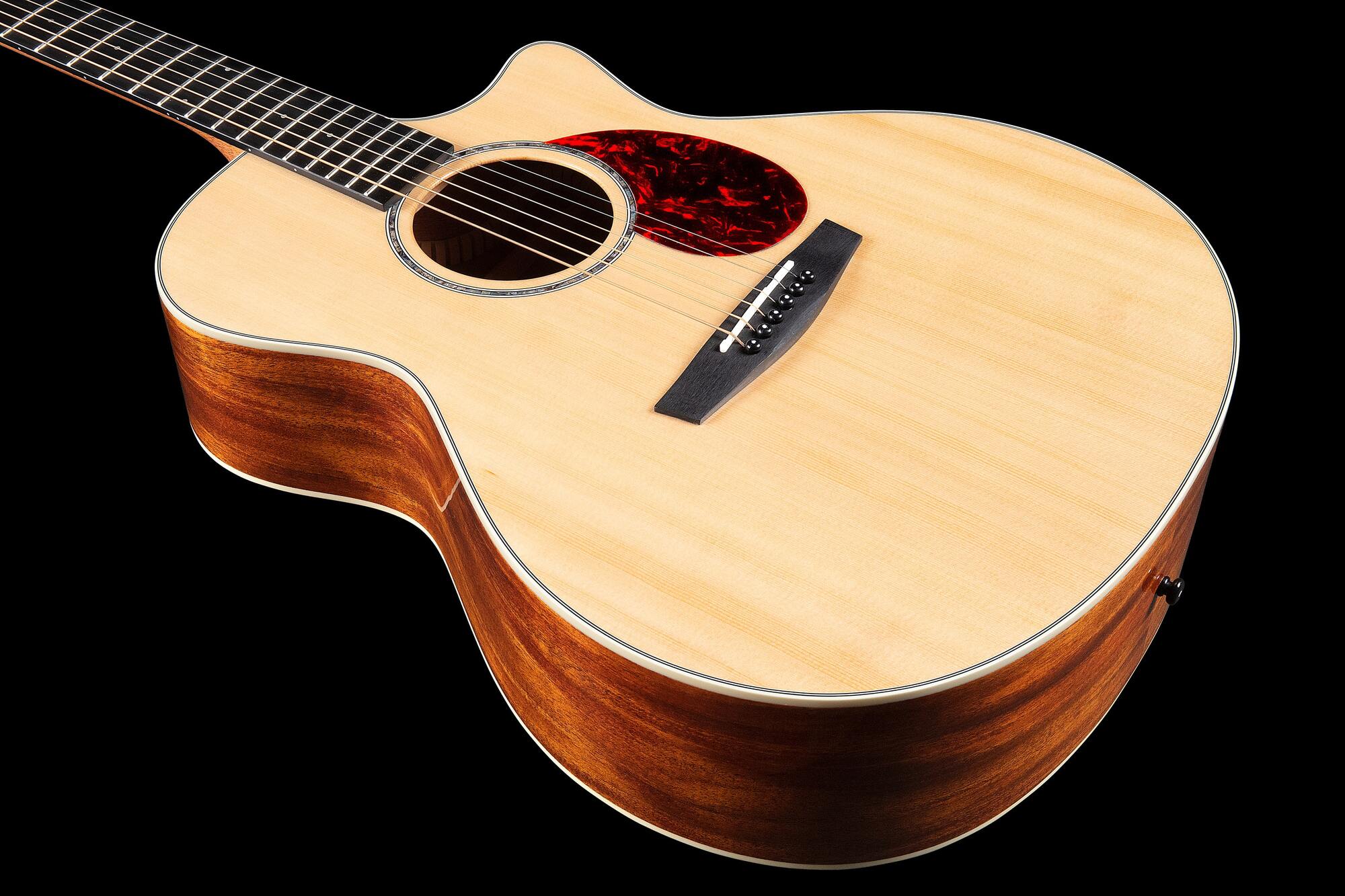 Enya 41" Grand Auditorium Solid Spruce/Mahogany Acoustic Guitar w/ Pickup