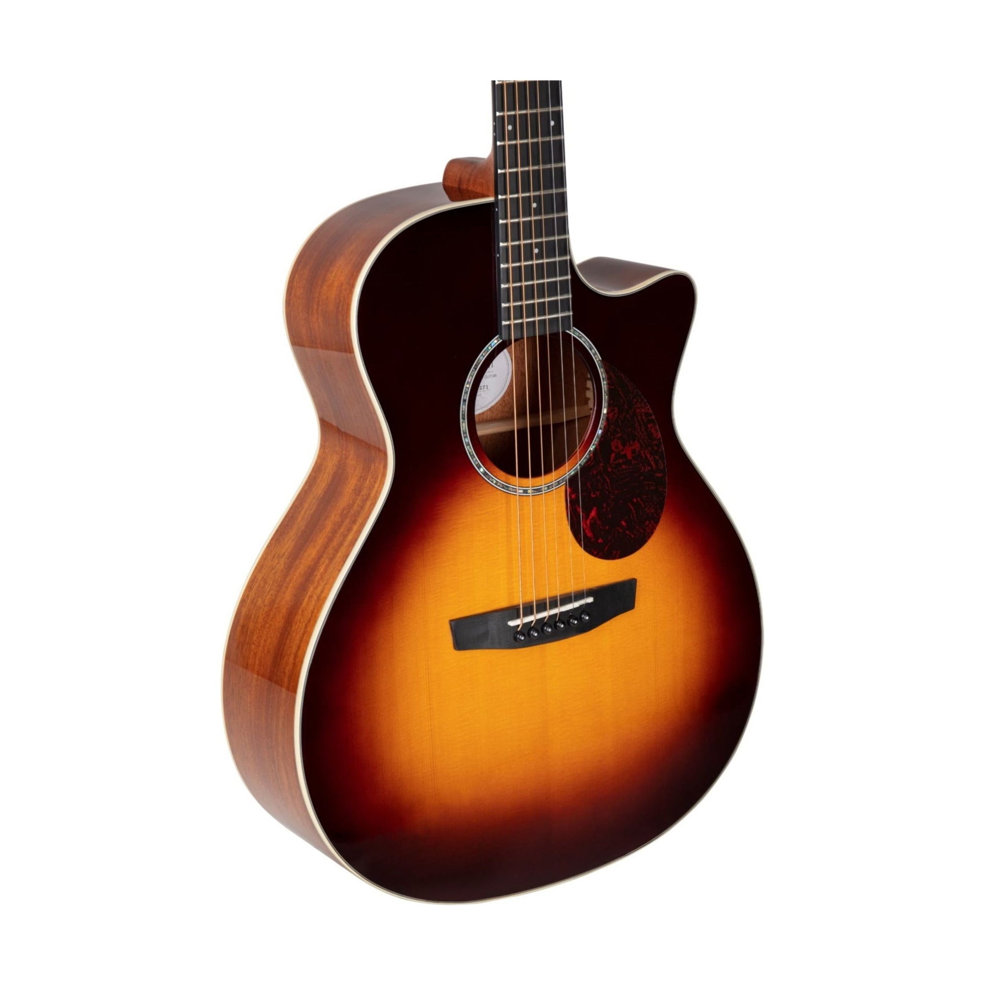 Enya 41" Grand Auditorium Solid Spruce/Mahogany Acoustic Guitar w/ Pickup