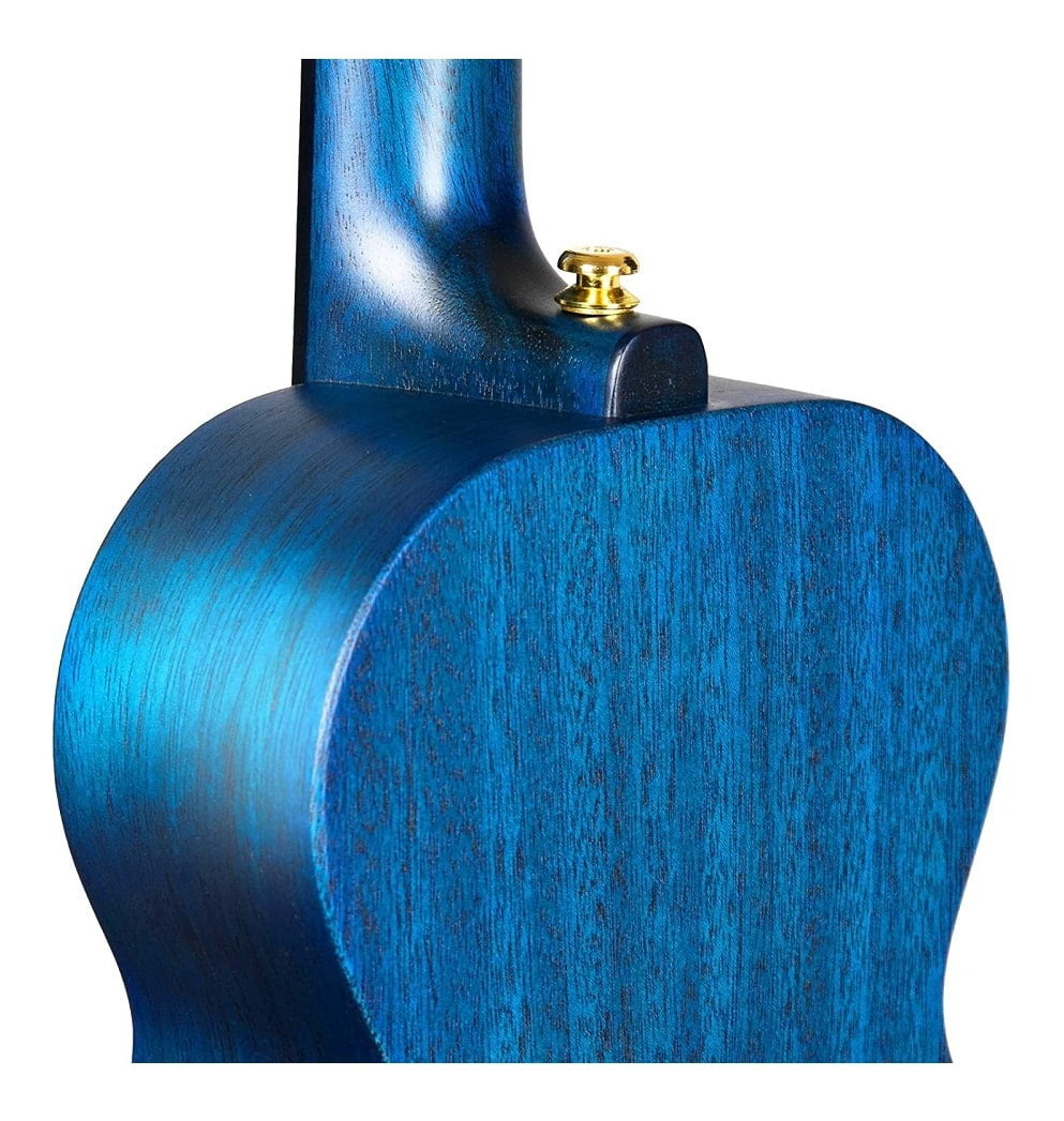 Enya MS Blue Solid Mahogany Concert Ukulele